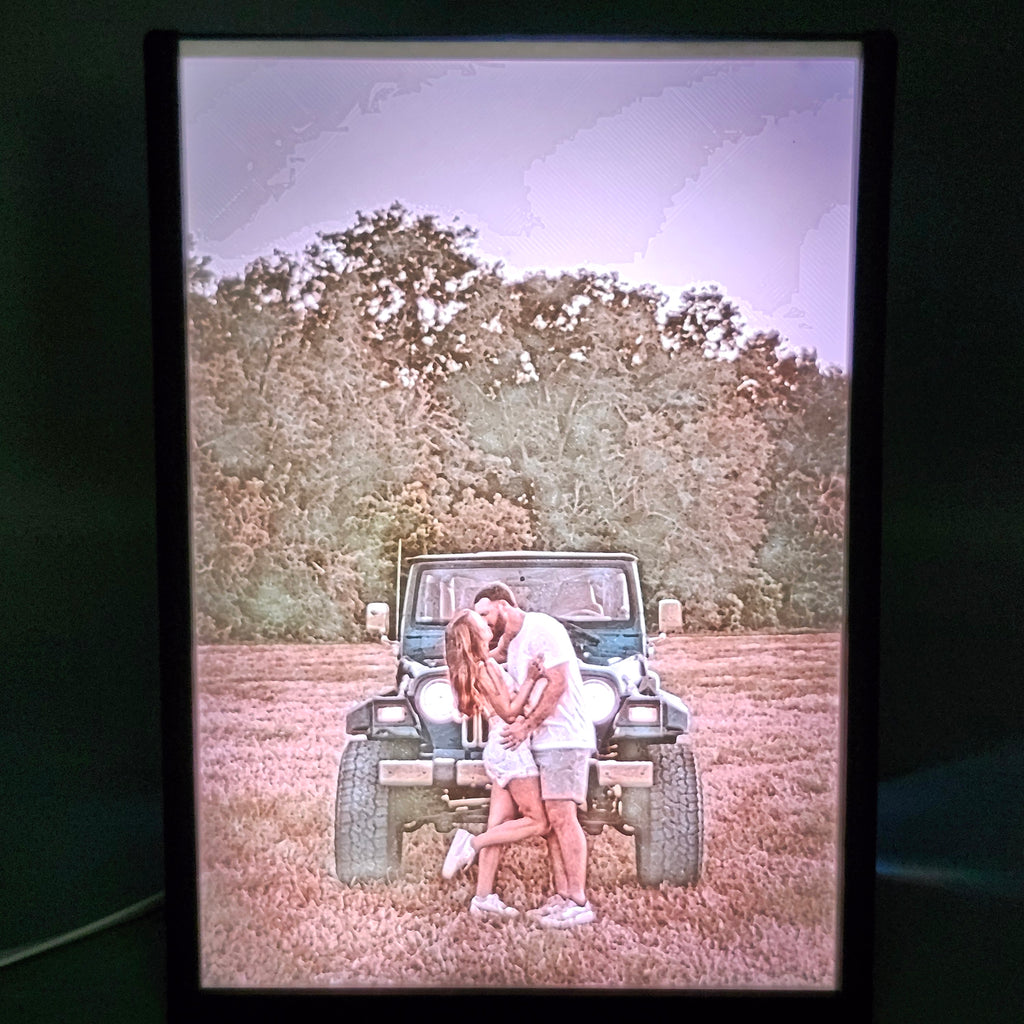 5x7 Vertical Lithophane (No Frame)