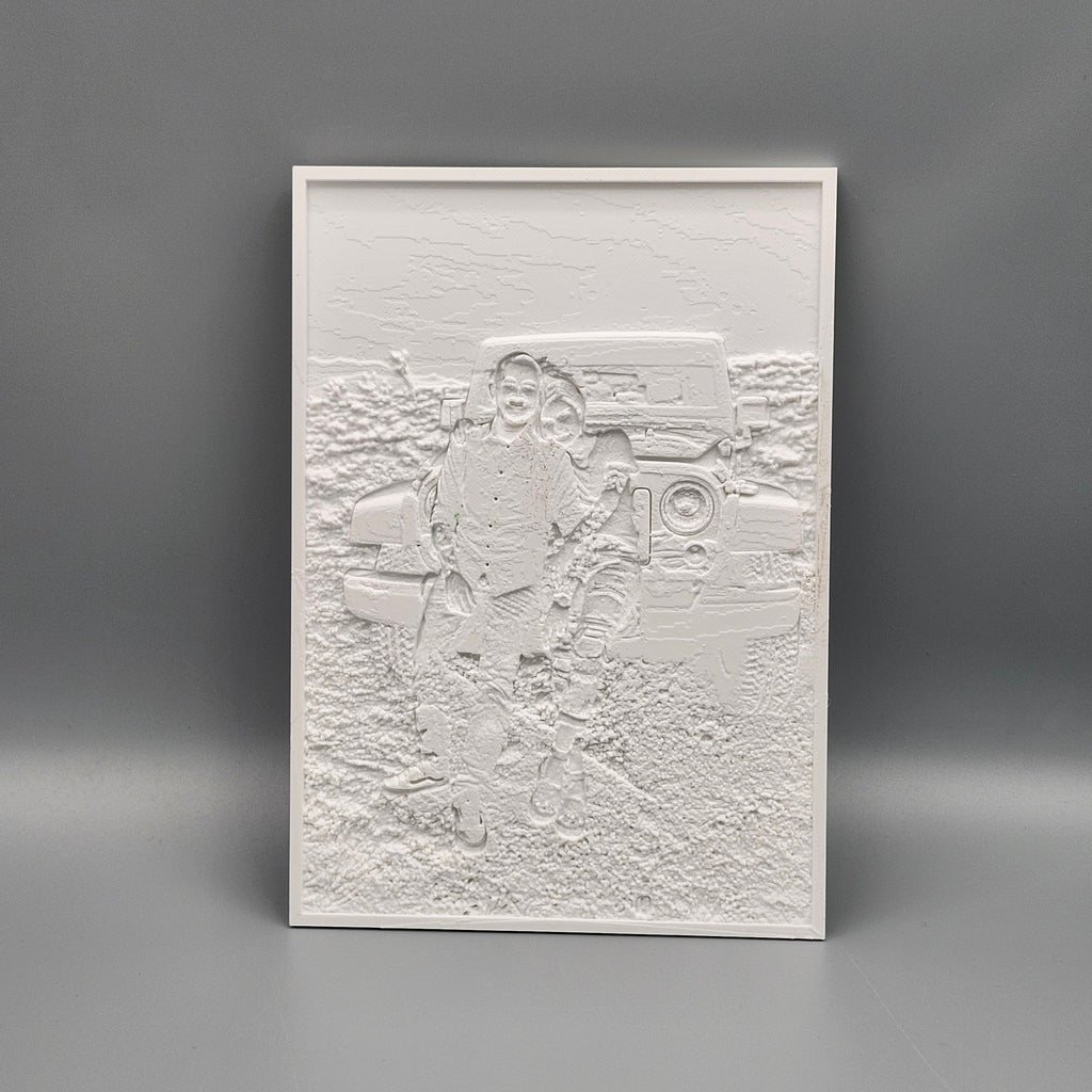5x7 Vertical Lithophane (No Frame)
